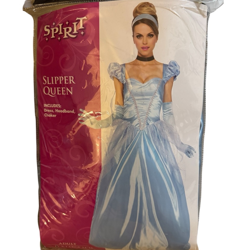 Spirit Blue Slipper Queen Dress Set size XL